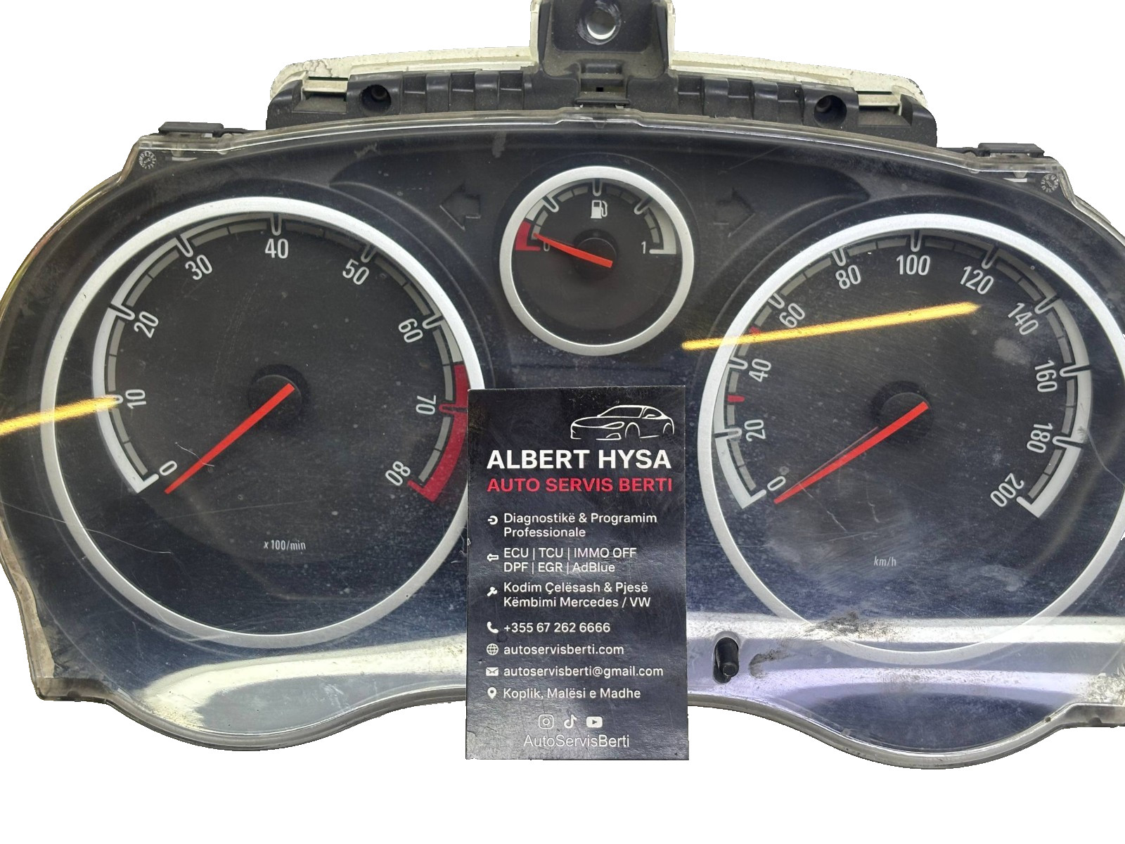 Instrument Cluster Speedometer Gauge ET P/N P0013264267 OEM