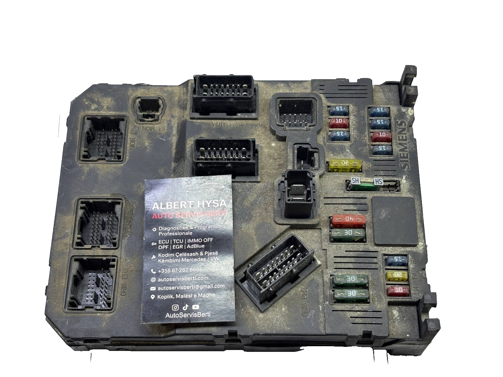 BSI Body Control Module 9649811480 S118085200H OEM