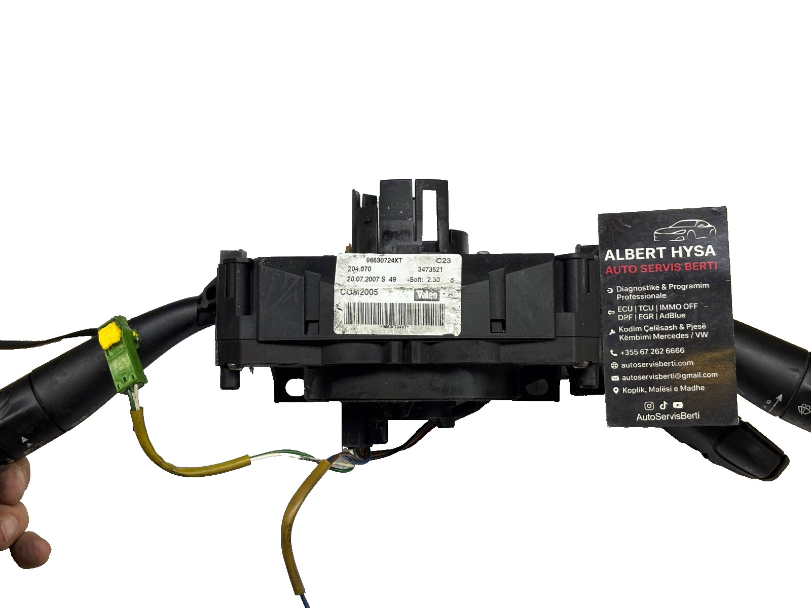 Valeo COM2005 Steering Column Switch Module 96630724XT OEM