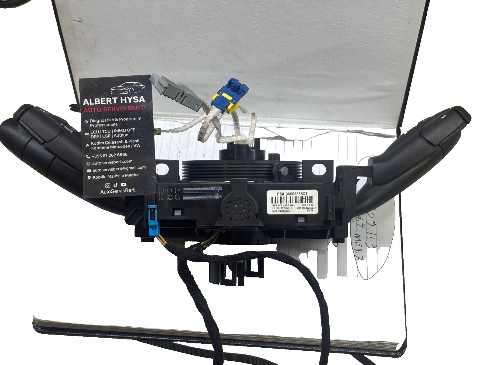 Delphi Steering Column Control Module 96608838XT OEM