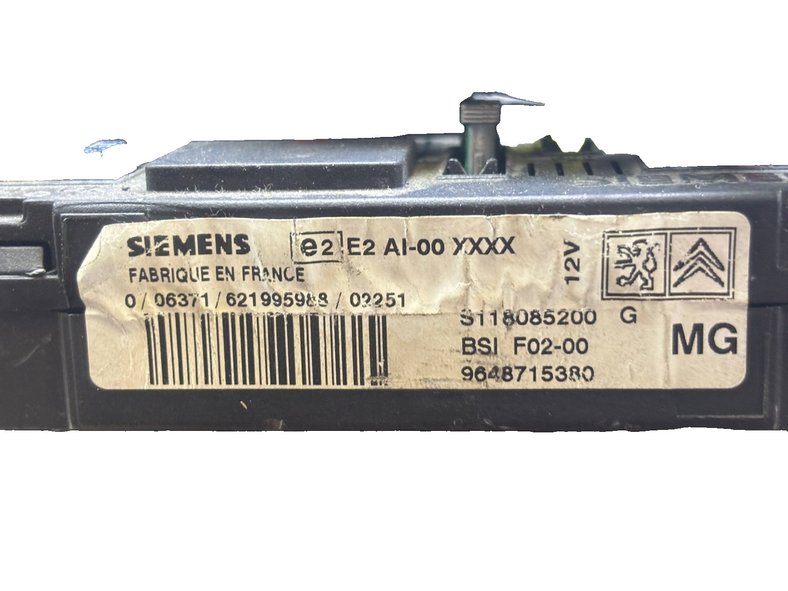 BSI Body Control Module 9648715380 S118085200G OEM