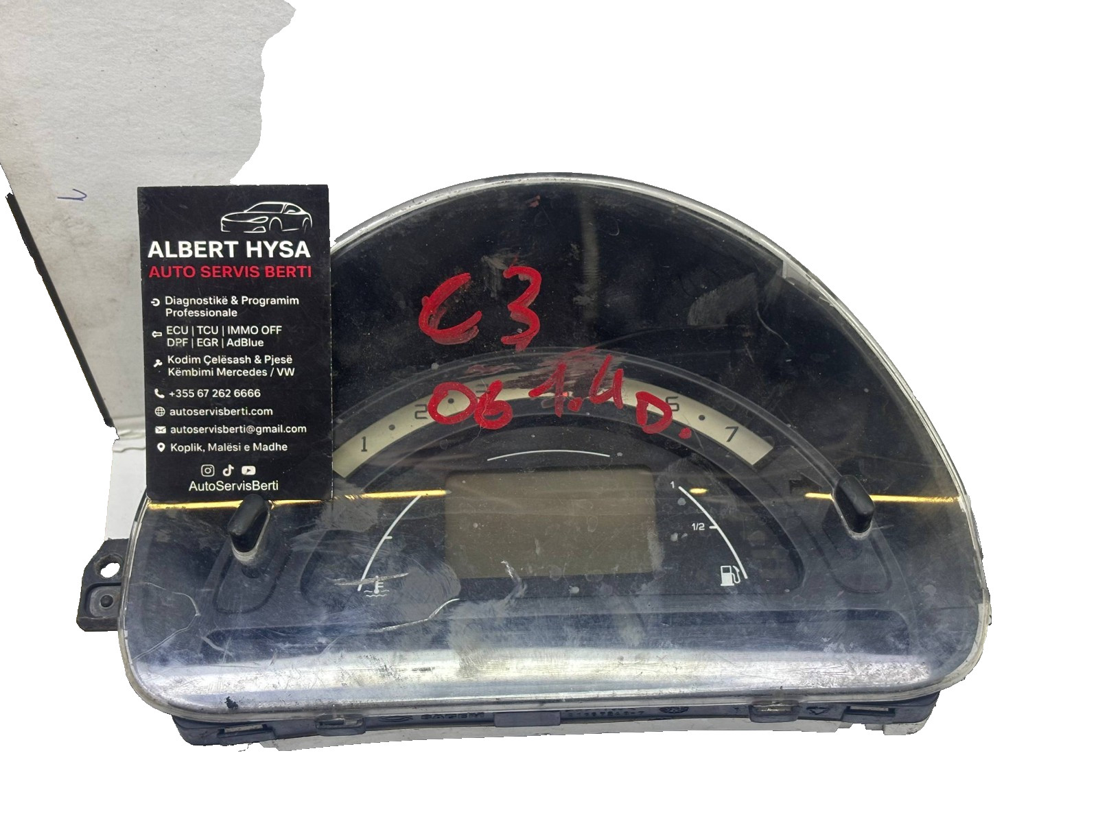 Instrument Cluster Dashboard Speedometer P9652008280 H01 OEM (EZS AVAILABLE )