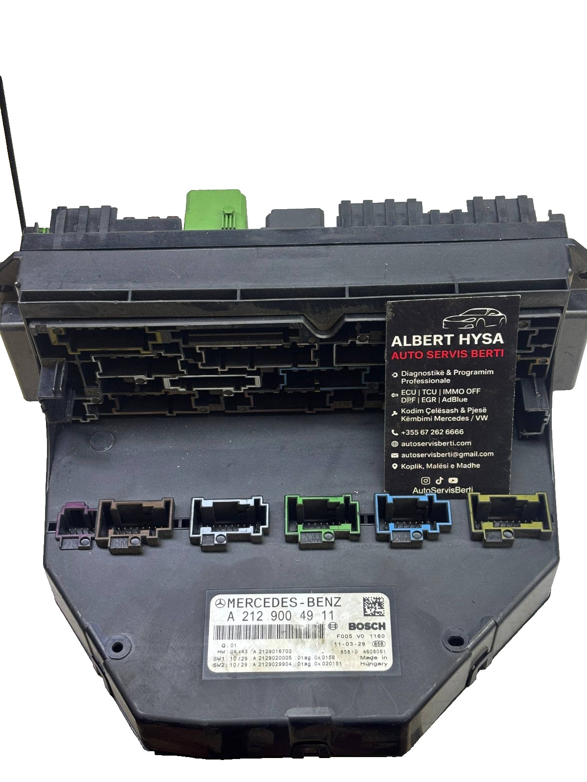 Mercedes-Benz SAM Control Module A2129004911 OEM