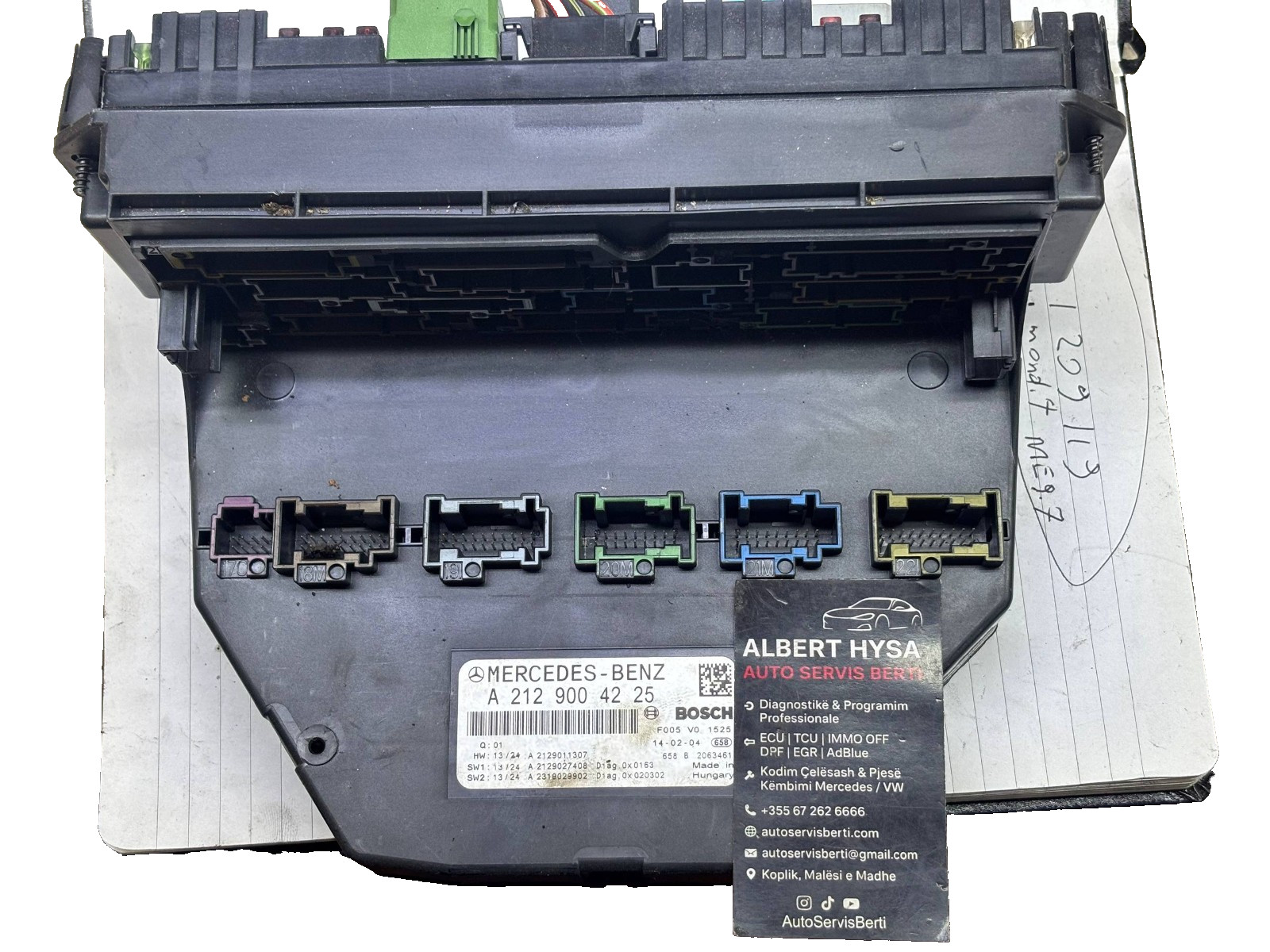 Mercedes-Benz SAM Control Module A2129004225 OEM