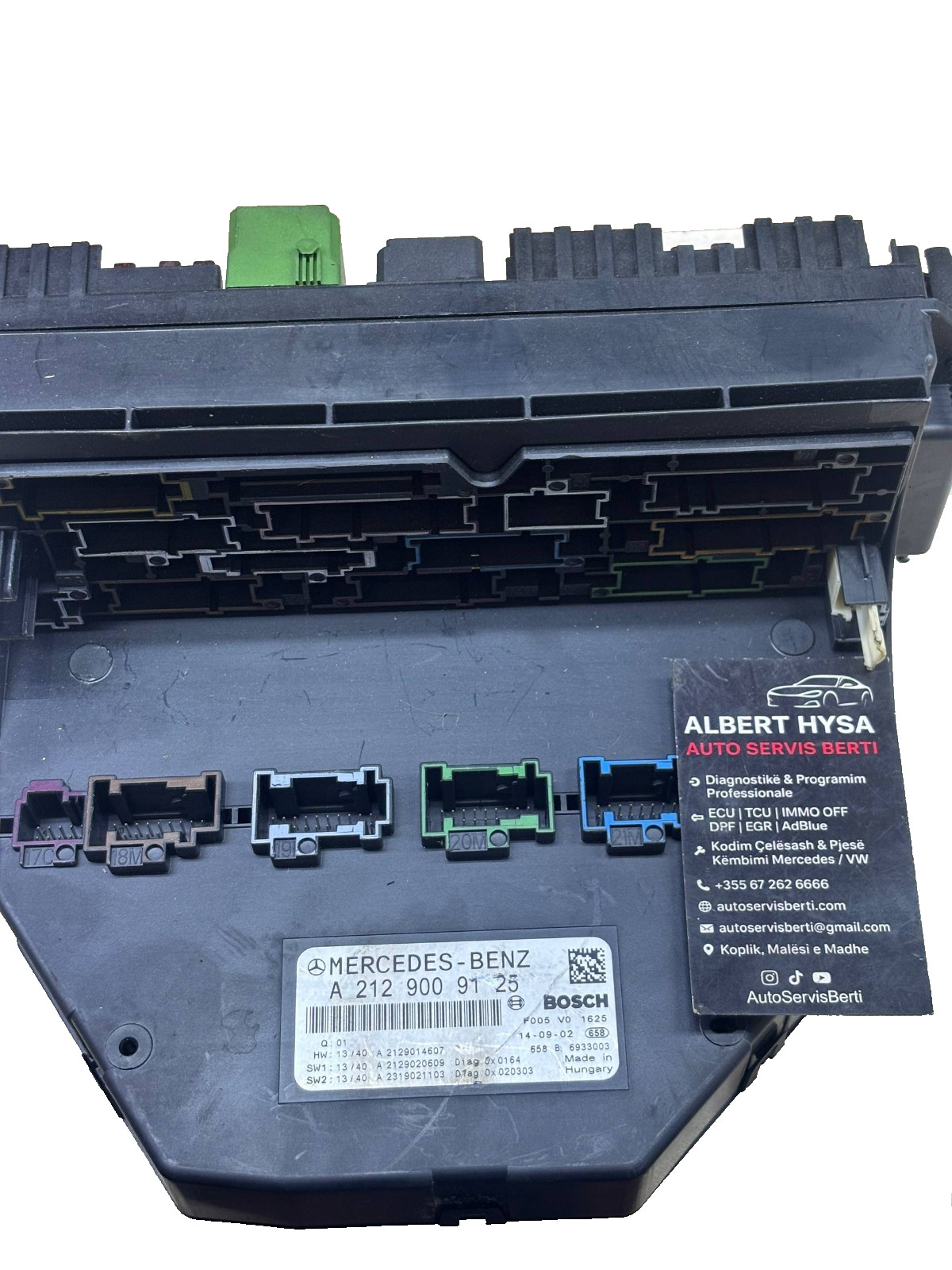 Mercedes-Benz SAM Control Module A2129009125 OEM