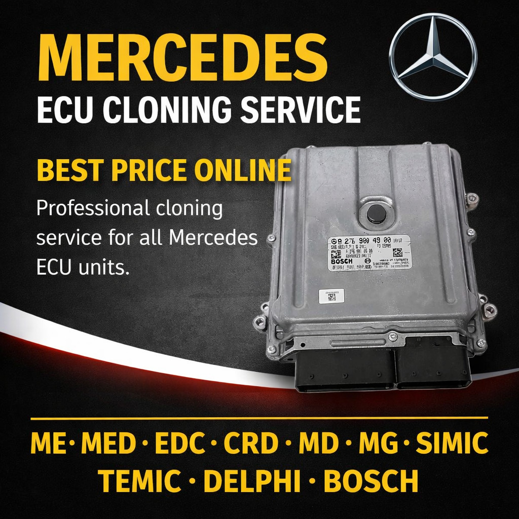 Mercedes Benz ECU Cloning Repair Service