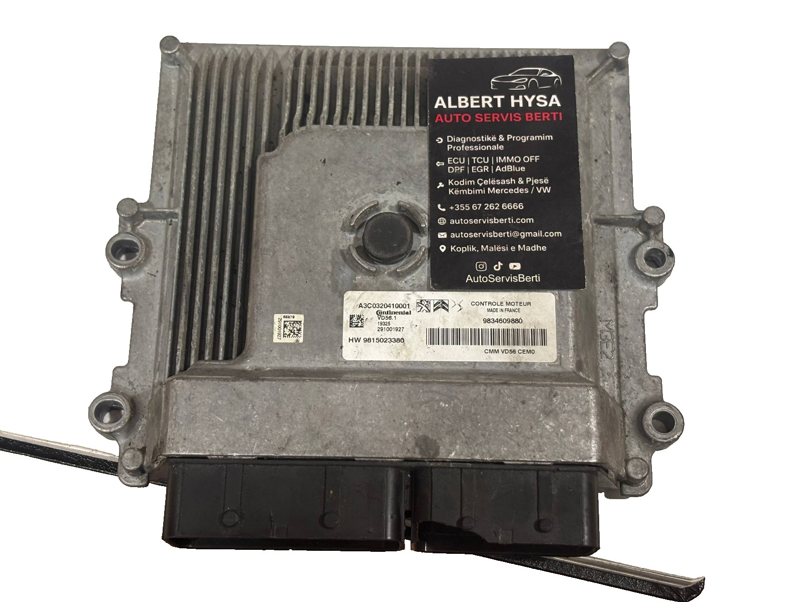 Continental Engine ECU VD56.1 A3C0320410001 / 9834609880 OEM