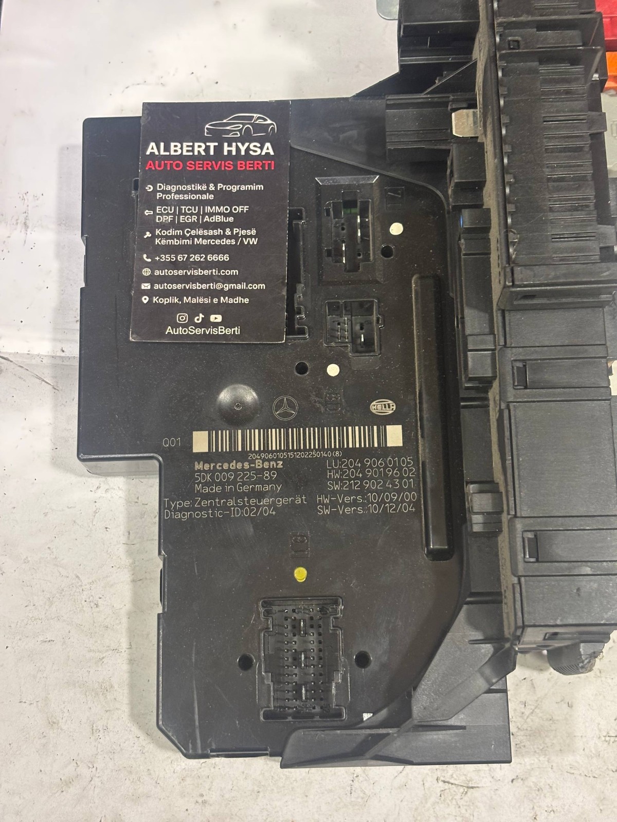 Hella SAM Control Module 5DK009225-89 / 2049060105 OEM