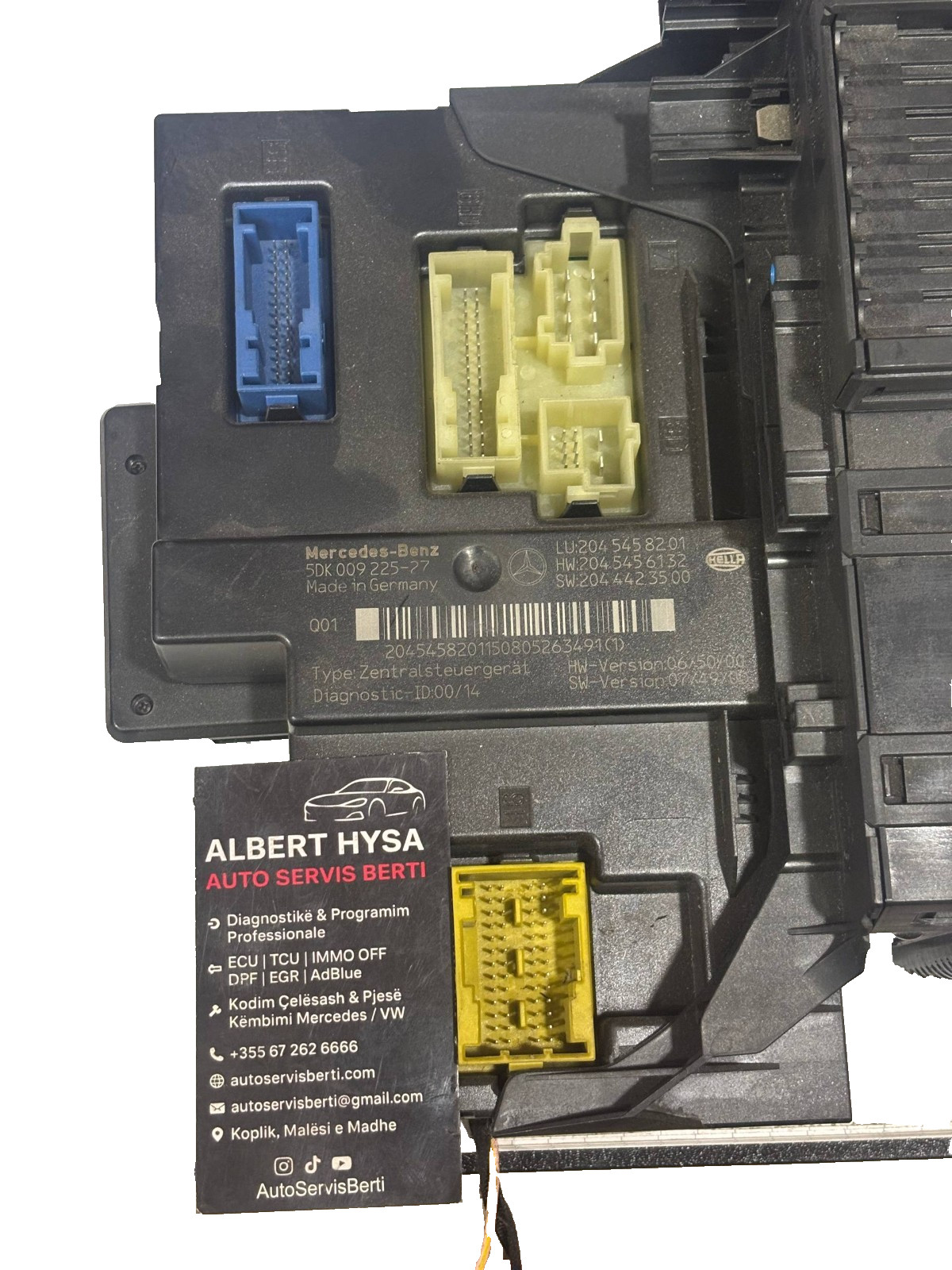 Hella SAM Control Module 5DK009225-27 / 2045458201 OEM