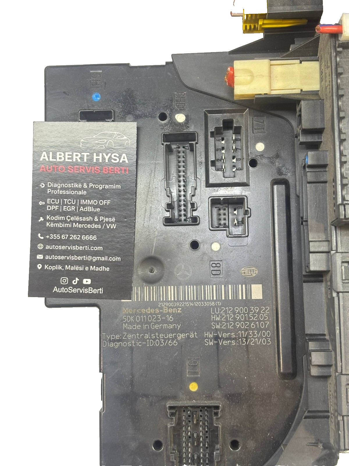 Hella SAM Control Module 5DK011023-16 / 2129003922 OEM