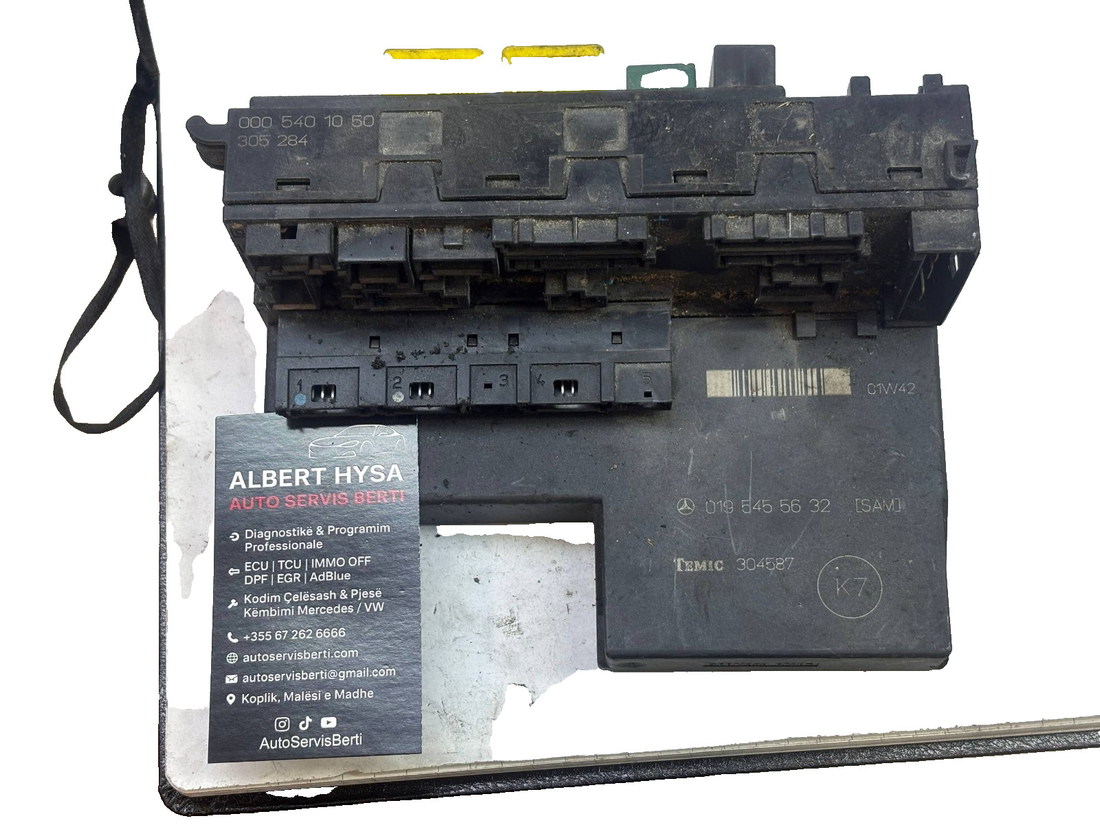 0195455632 Temic SAM Control Module 0005401050 OEM
