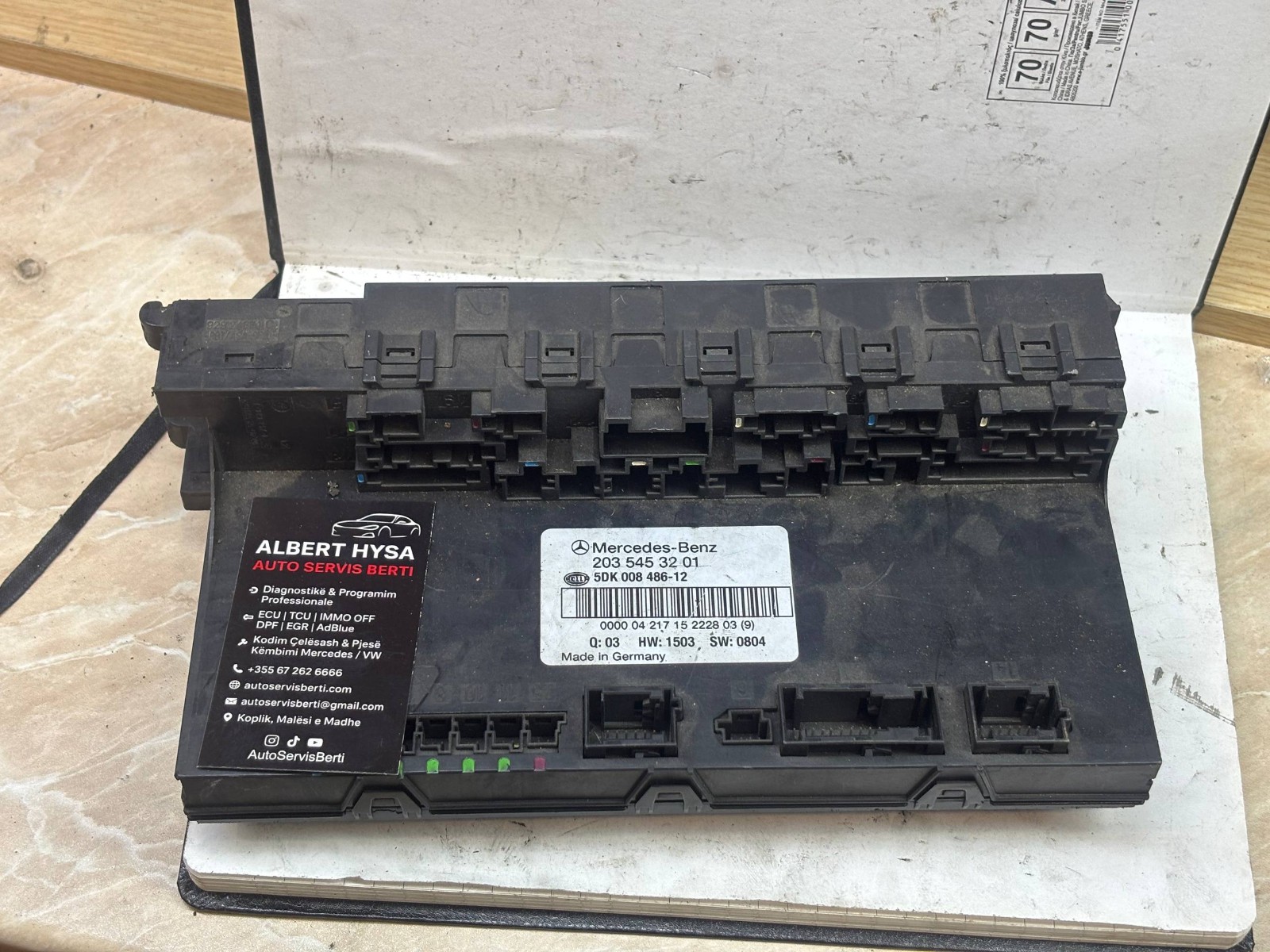 5DK008486-12 Hella SAM Control Module 2035453201 OEM