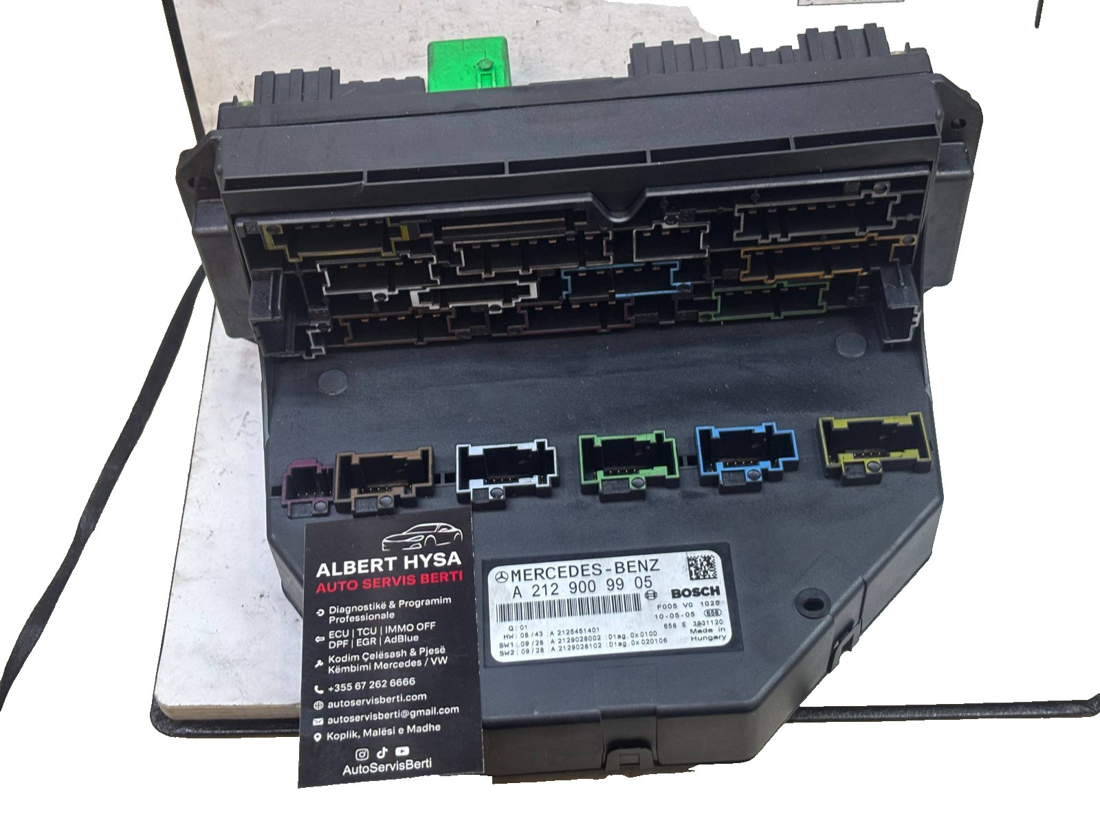 A2129009905 Mercedes-Benz SAM Control Module A2125451401 OEM