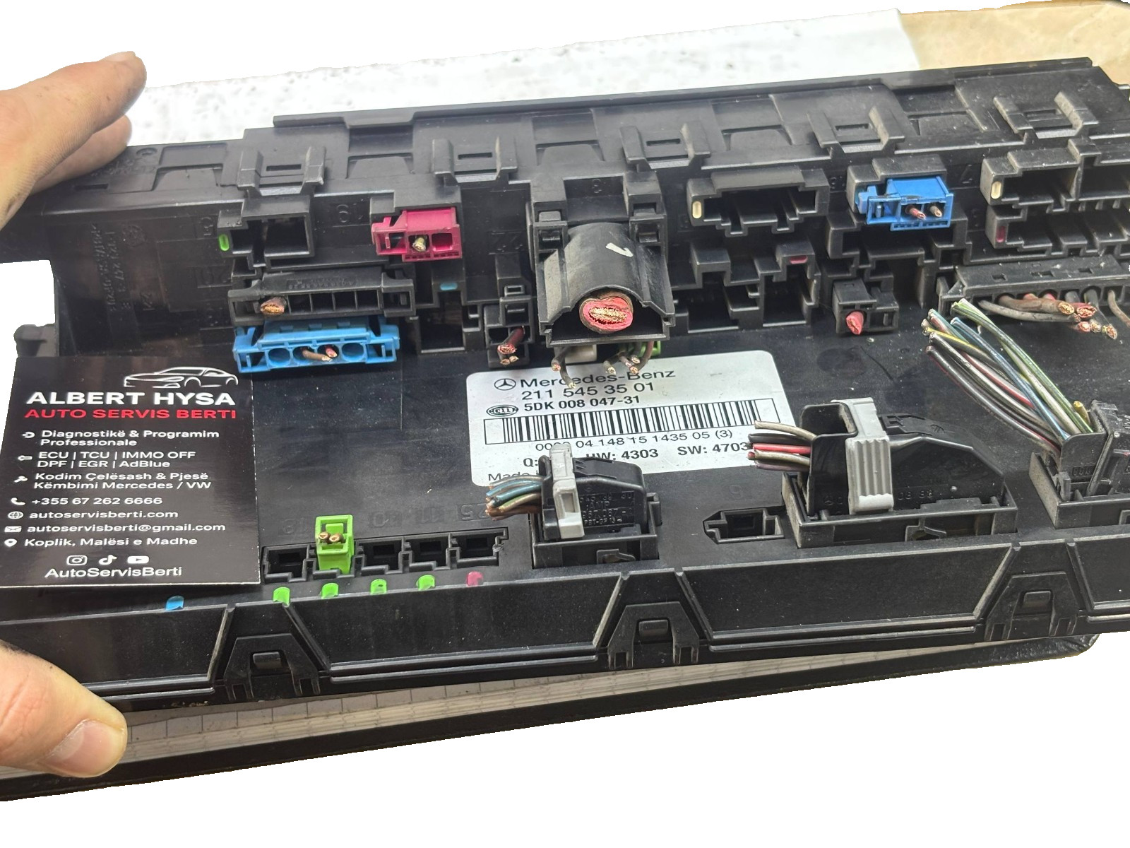 5DK008047-31 Hella SAM Control Module 2115453501 OEM