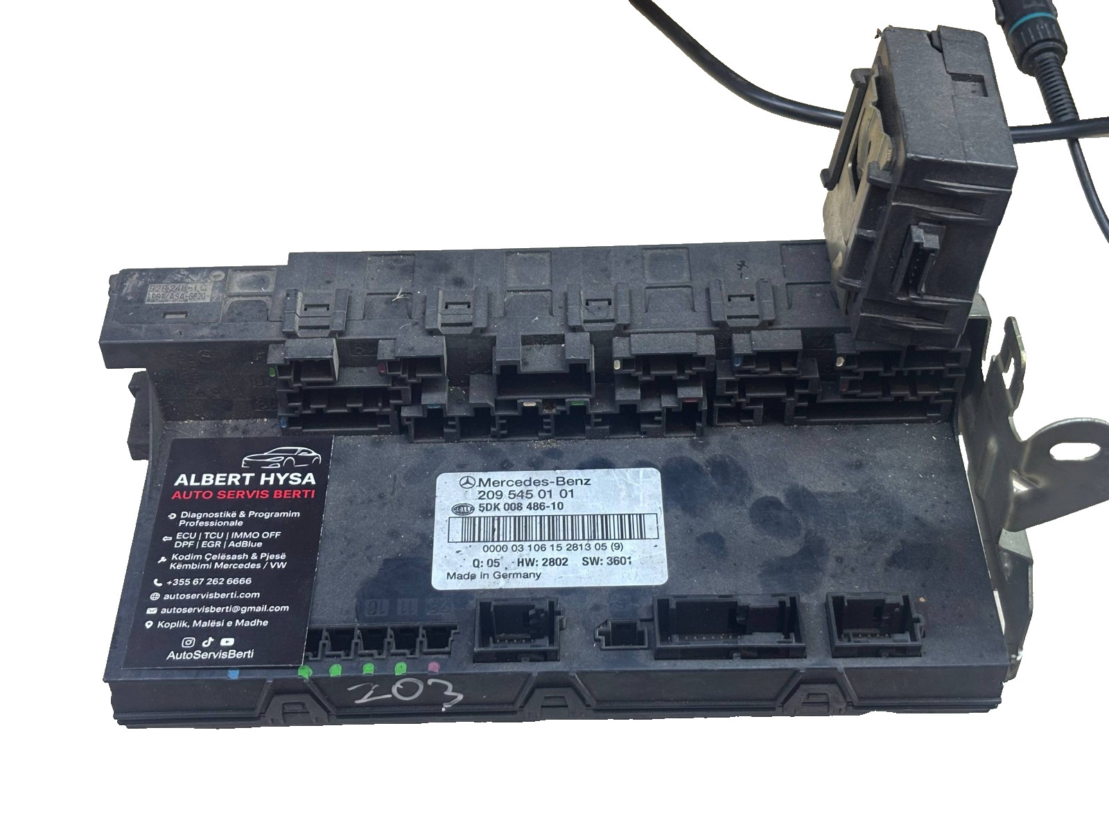 5DK008486-10 Hella SAM Control Module 2095450101 OEM