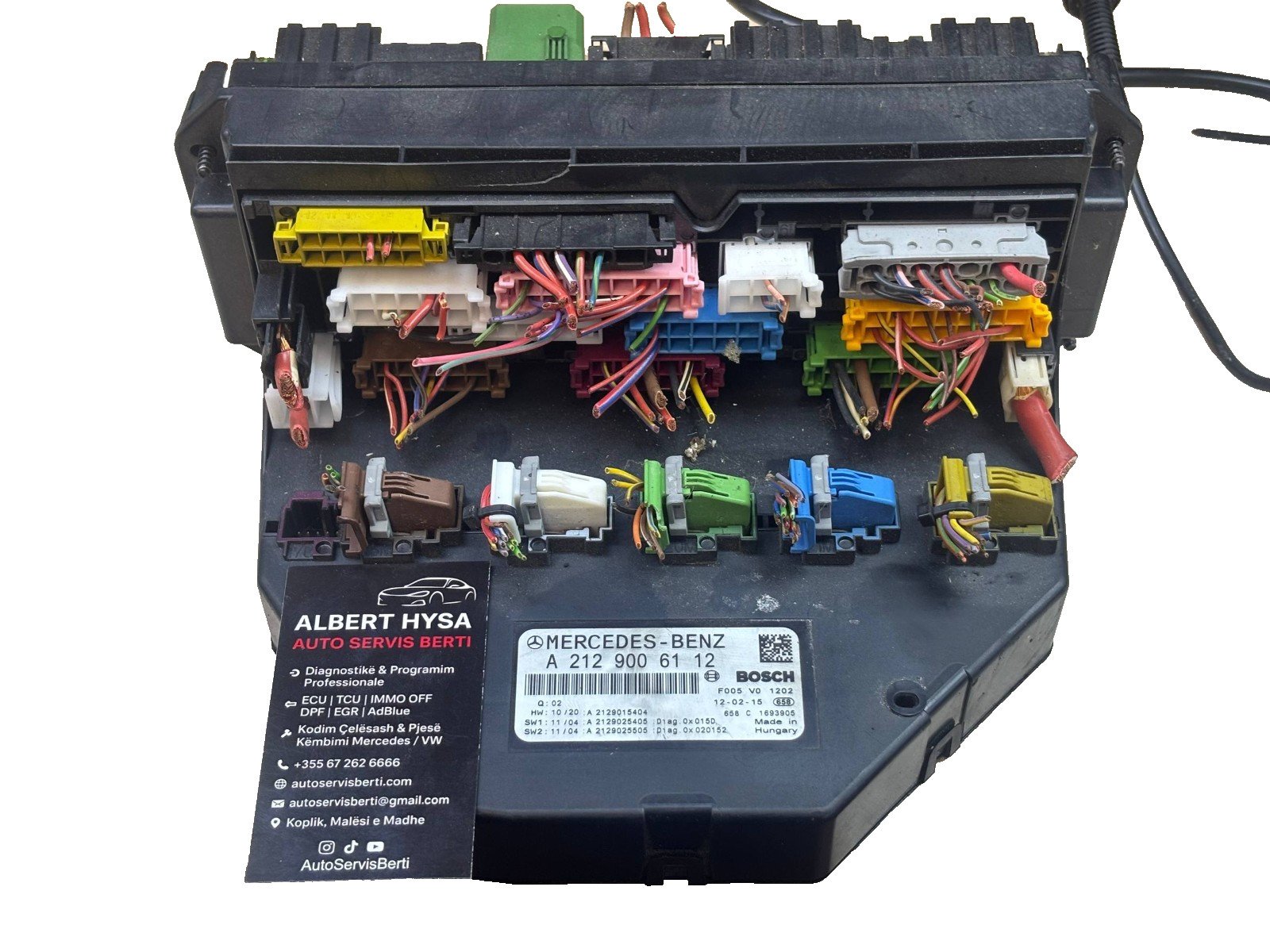 A2129006112 Mercedes-Benz SAM Control Module A2129015404 OEM