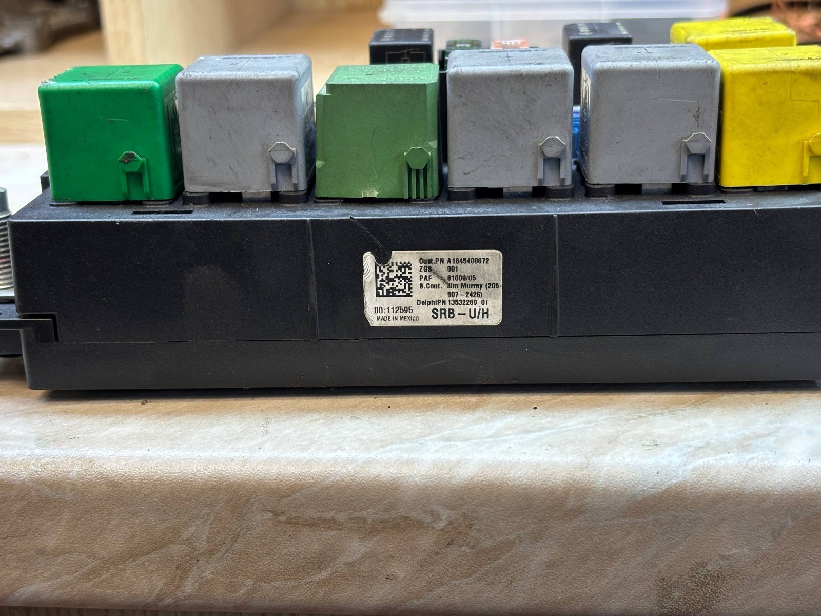 A1645400672 Delphi SAM Control Module 13532289 OEM