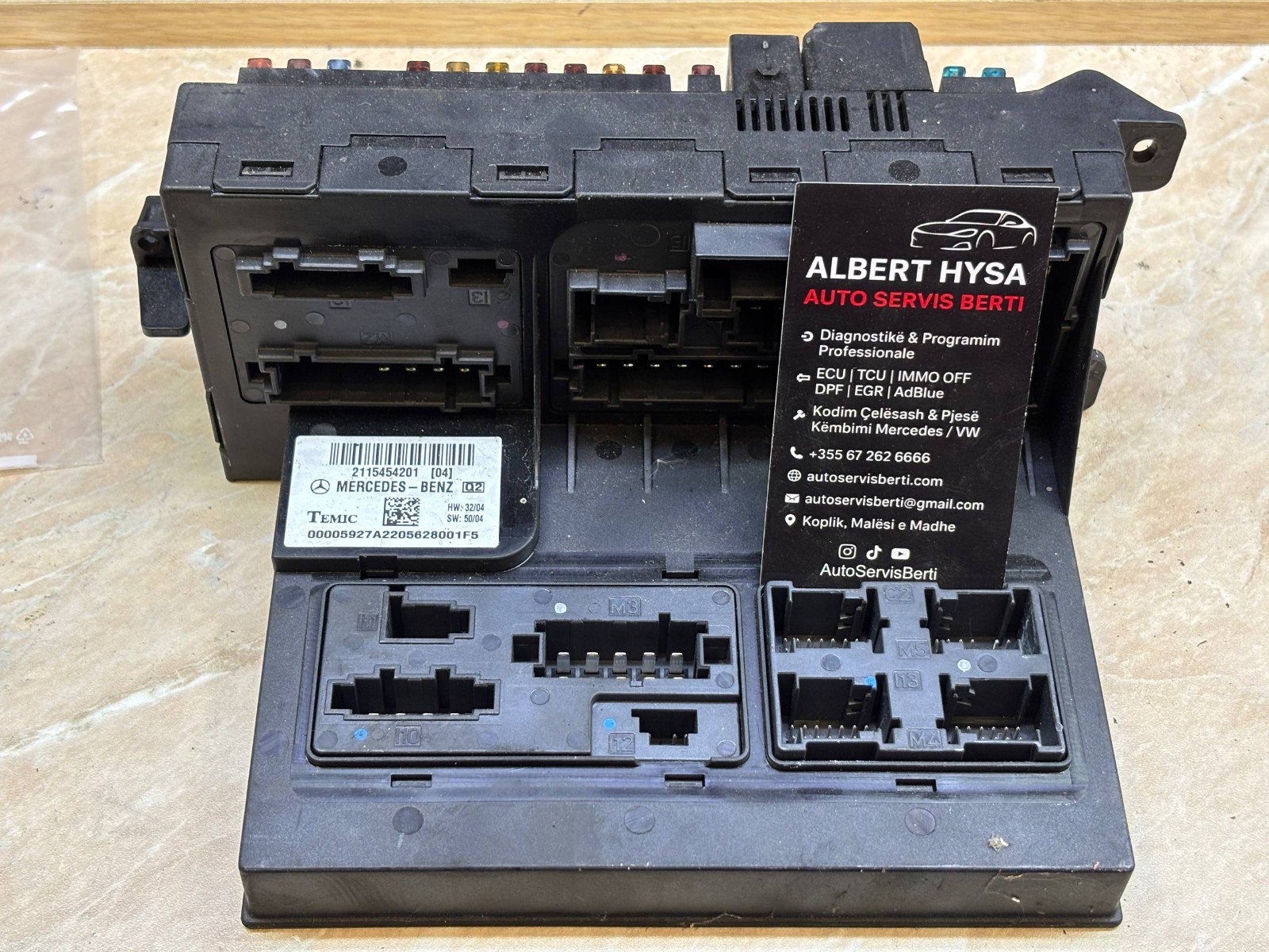 2115453201 04 Temic SAM Control Module OEM