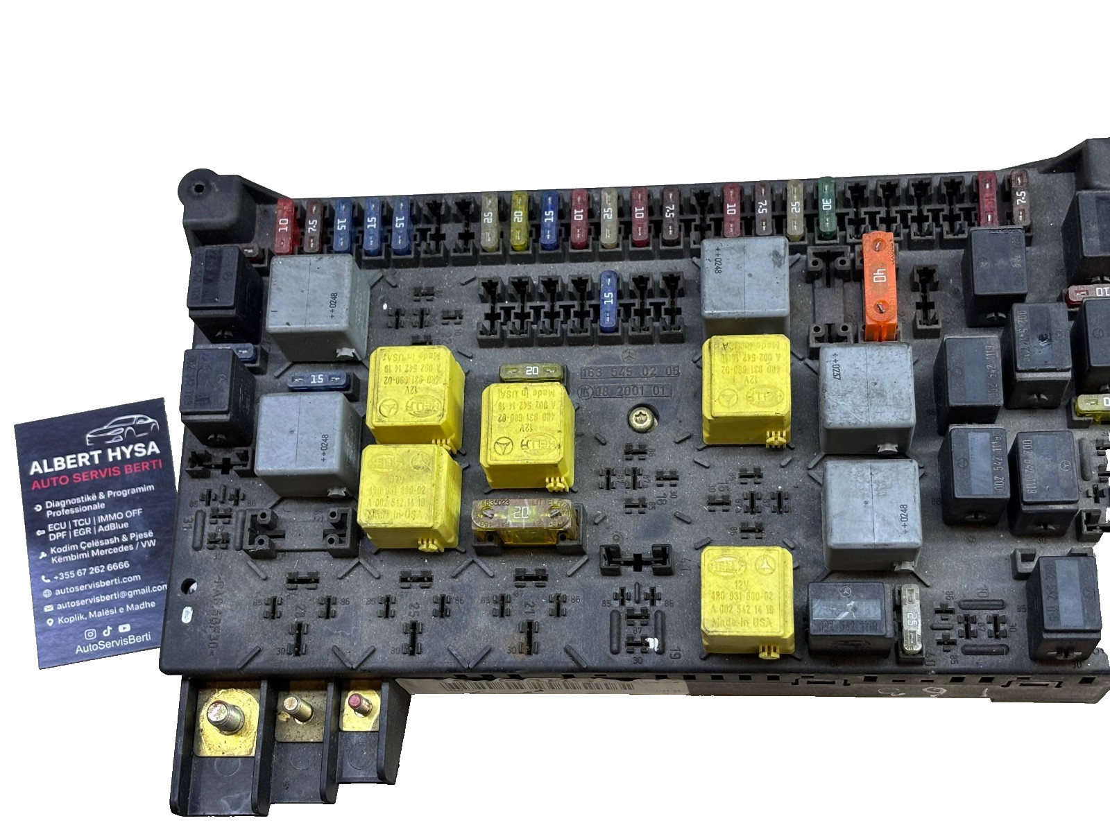 1635450205 Mercedes-Benz SAM Control Module 08200101 OEM