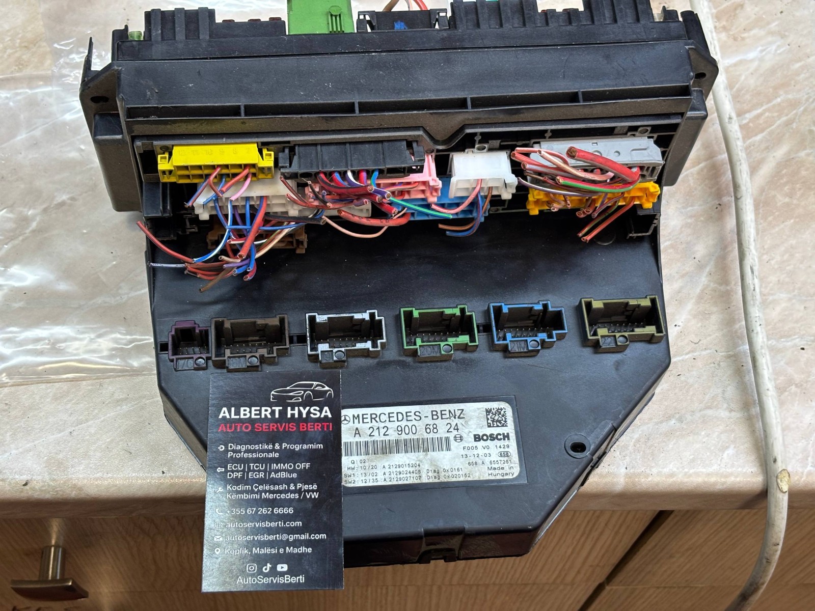A2129006824 Mercedes-Benz SAM Control Module A2129015204 OEM