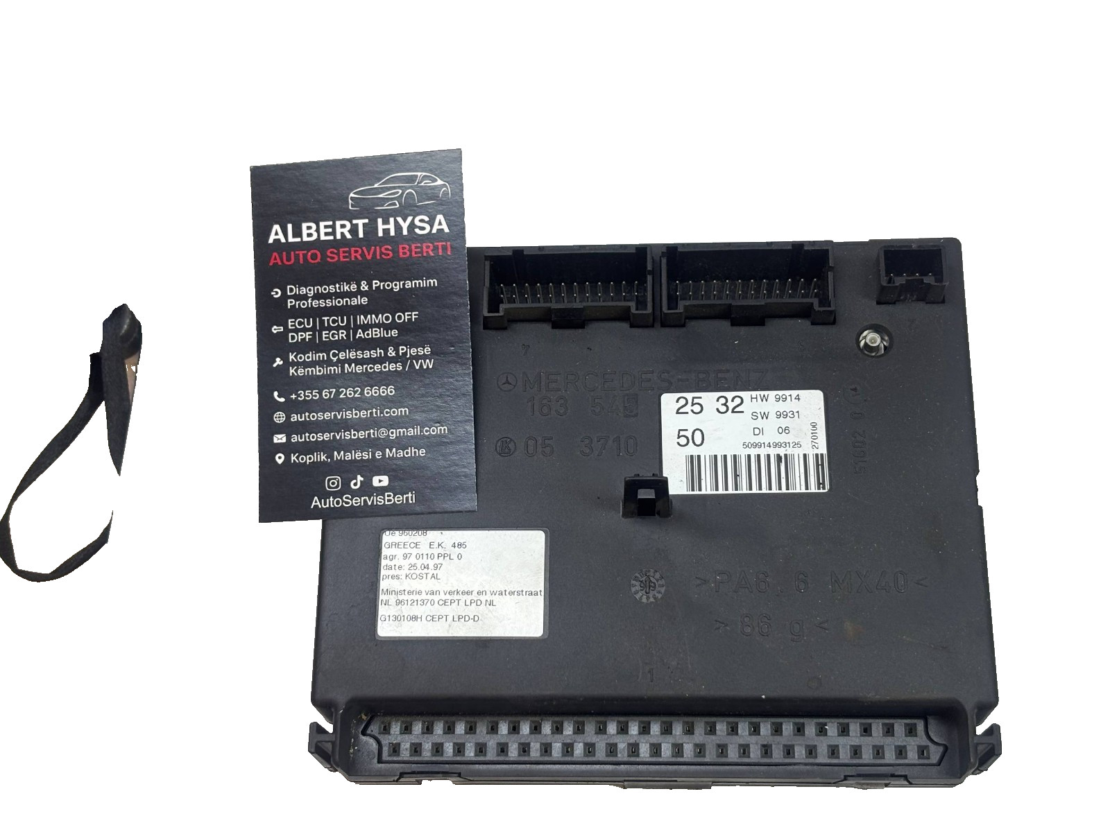 1635452532 Mercedes-Benz SAM Control Module 05371050 OEM