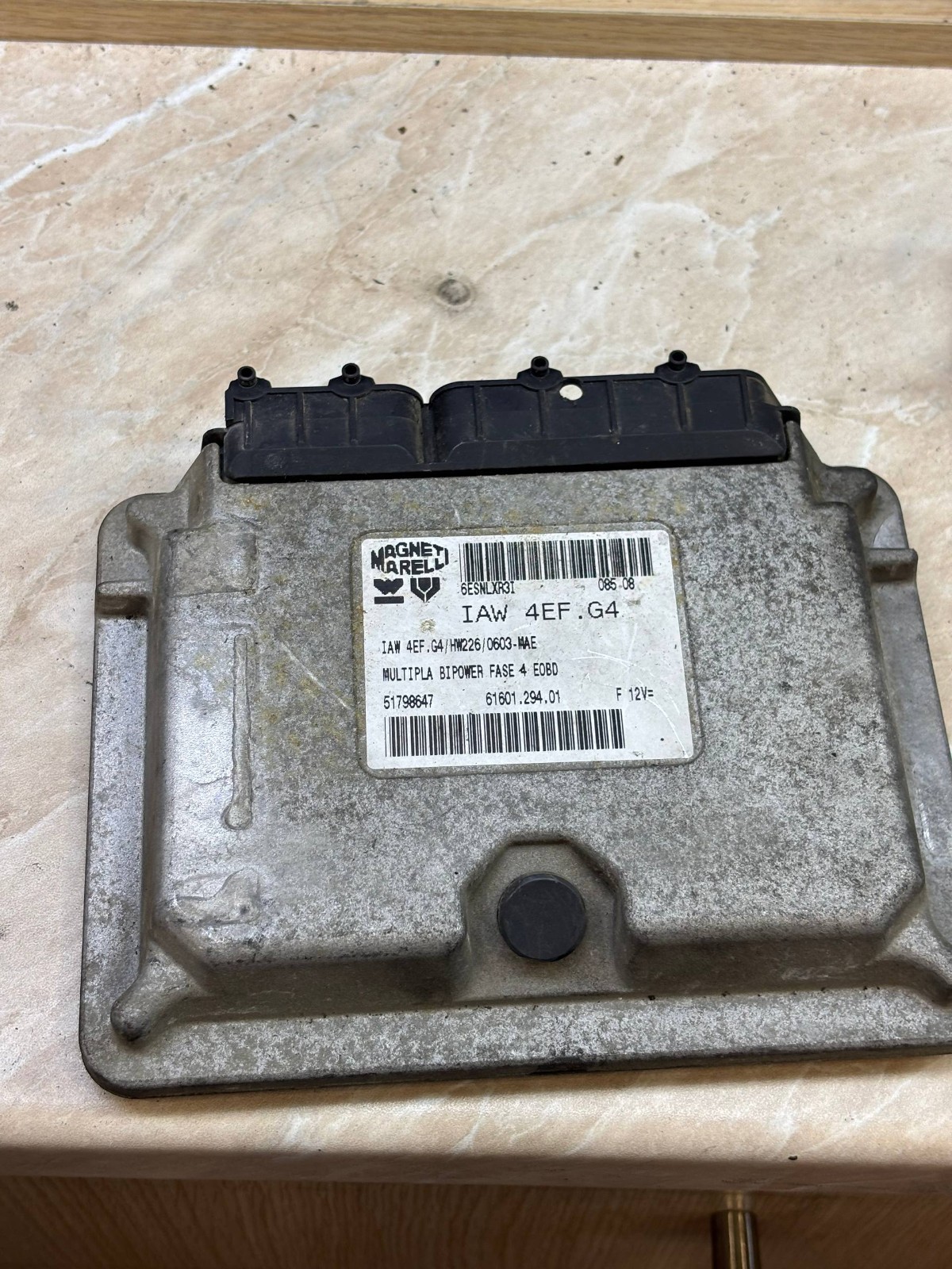 51798647 Magneti Marelli Engine ECU IAW 4EF.G4 61601.294.01 OEM