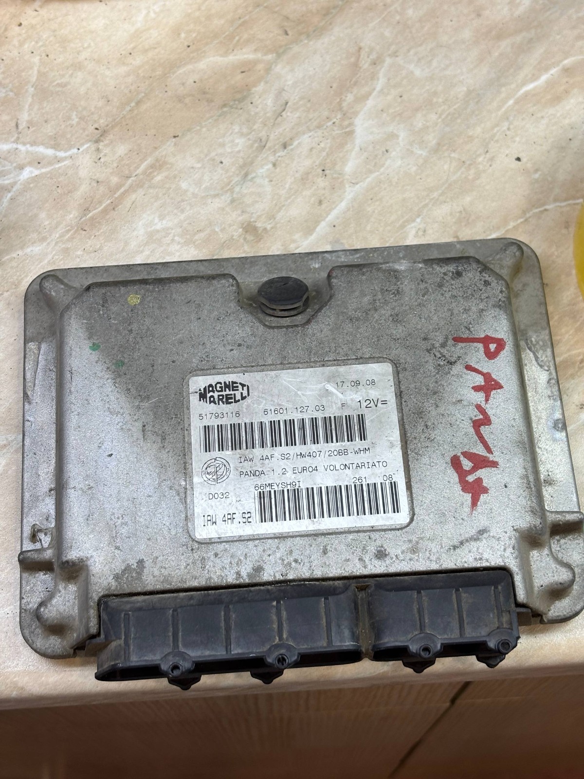 51793116 Magneti Marelli Engine ECU IAW 4AF.S2 61601.127.03 OEM
