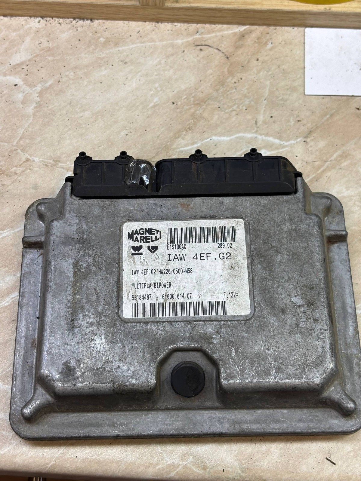 55184487 Magneti Marelli Engine ECU IAW 4EF.G2 61600.614.07 OEM