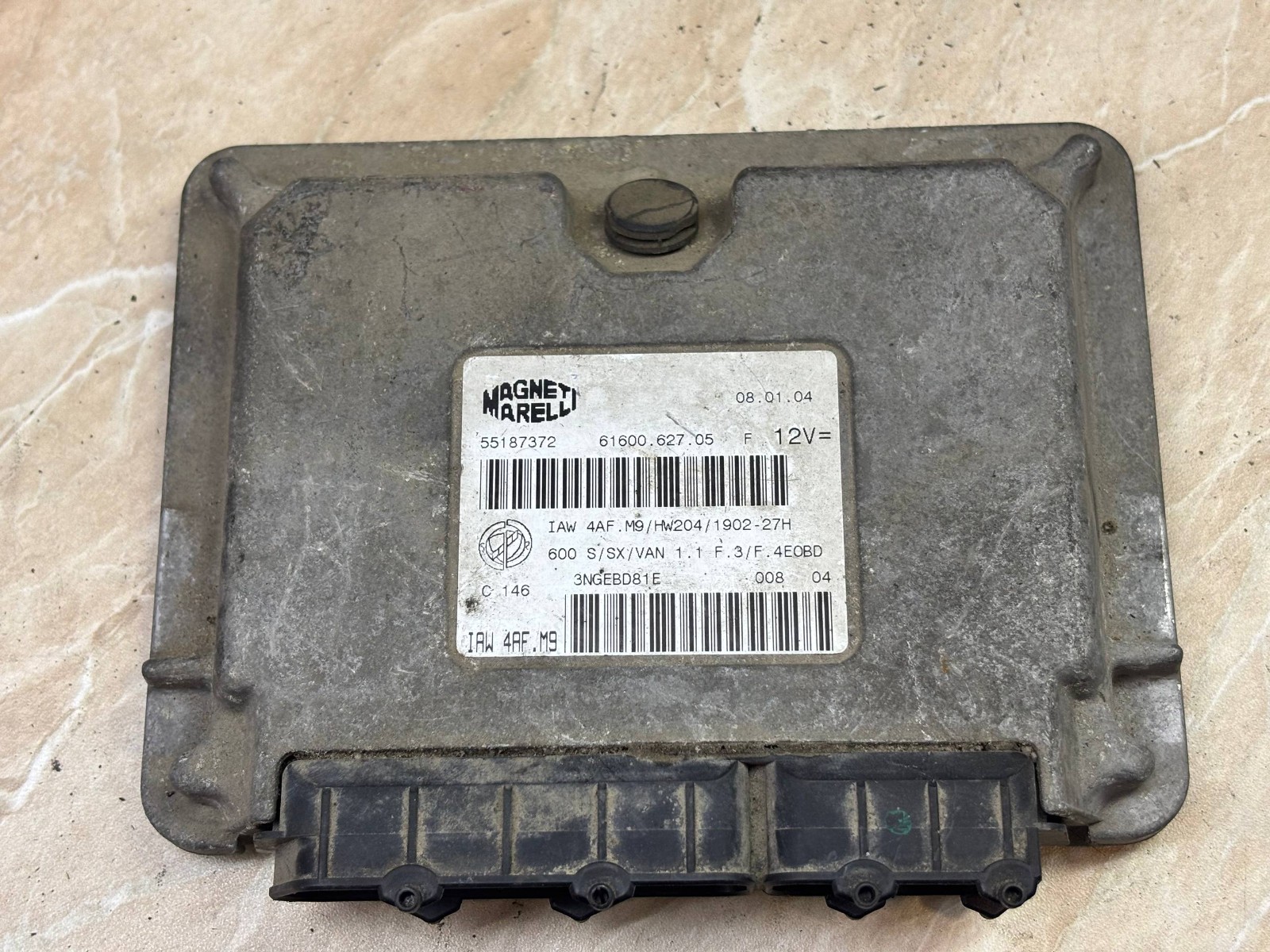 55187372 Magneti Marelli Engine ECU IAW 4AF.M9 61600.627.05 OEM