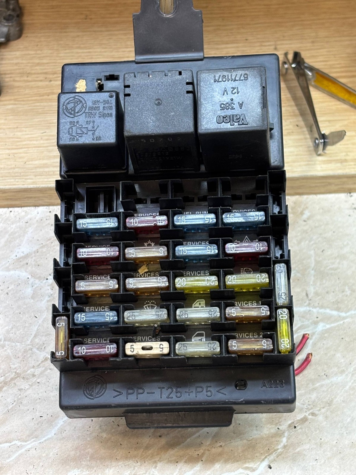 PP-T25+P5 Control Module OEM - Fuse kit