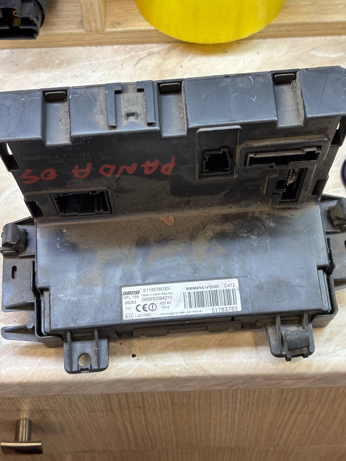 S118578030I Siemens VDO Control Module 51783783 C472 OEM