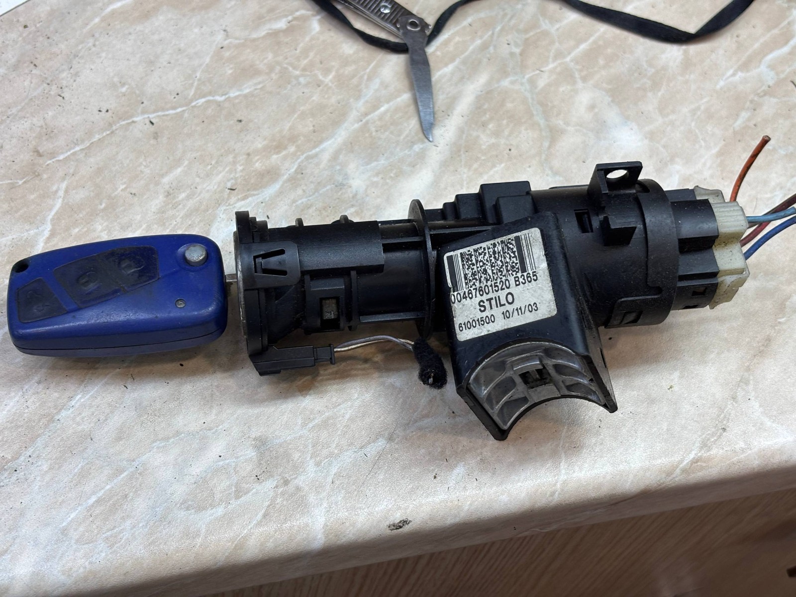 00467601520 B365 STILO EZS Electronic Ignition Switch With Key 61001500 OEM