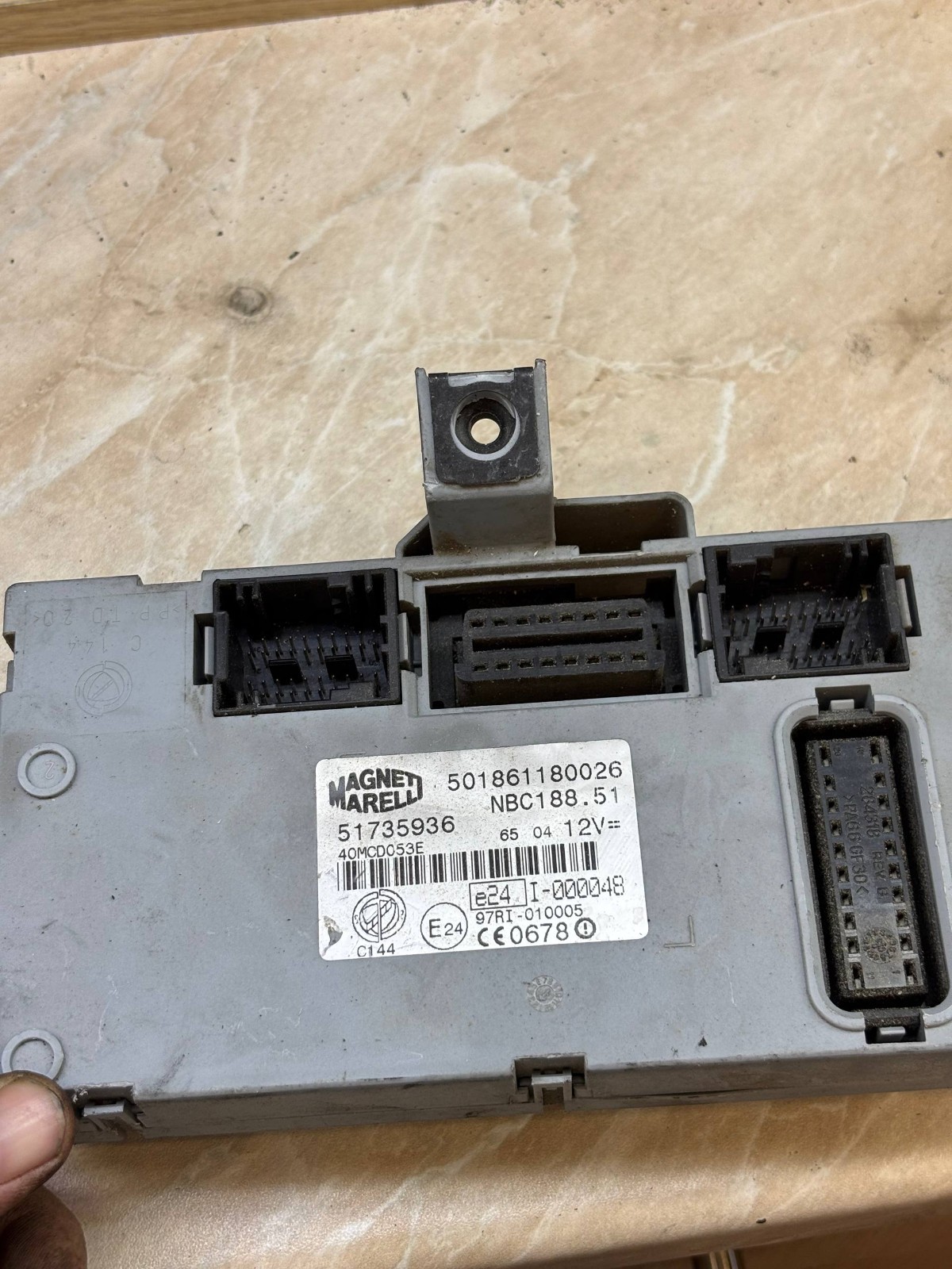 51735936 Magneti Marelli Fuse Box Body Control Module 501861180026 OEM