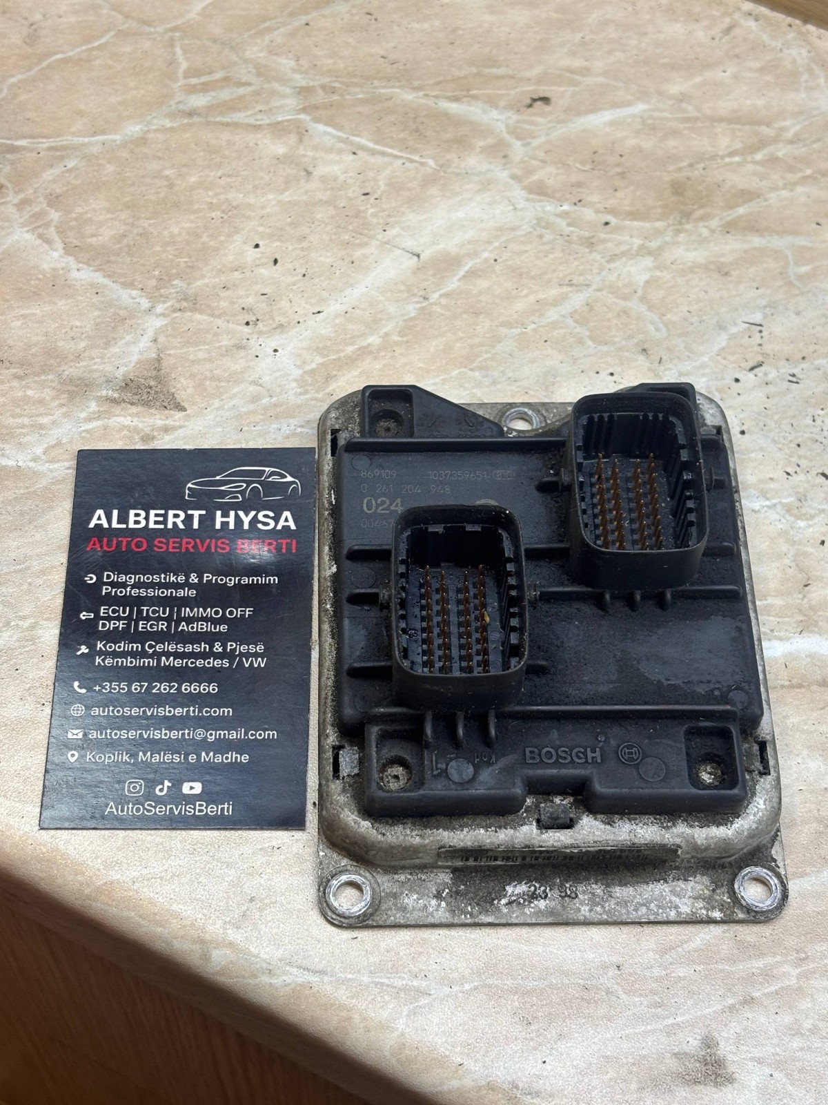 0261204948 Bosch M1.5.5 Engine ECU Control Module 869109