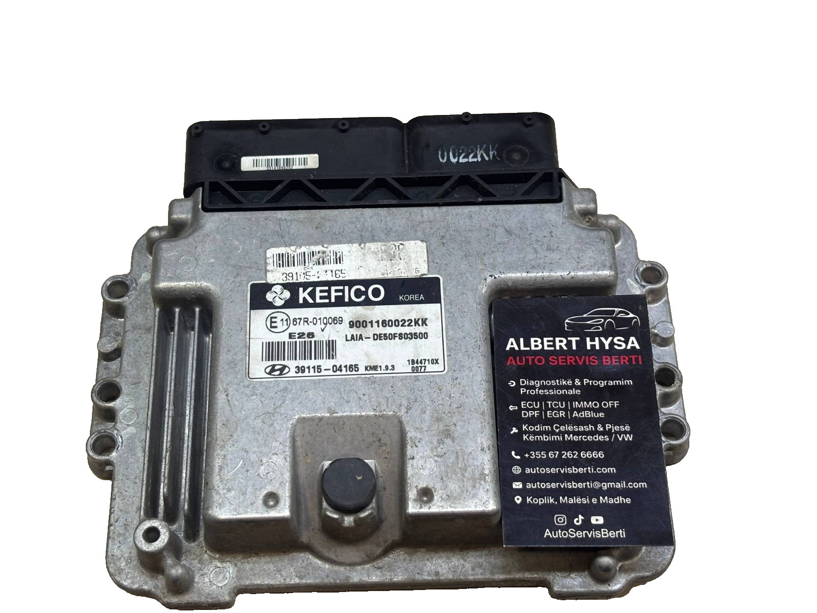 39115-04165 KEFICO KME1.9.3 Engine ECU Control Module 9001160022KK