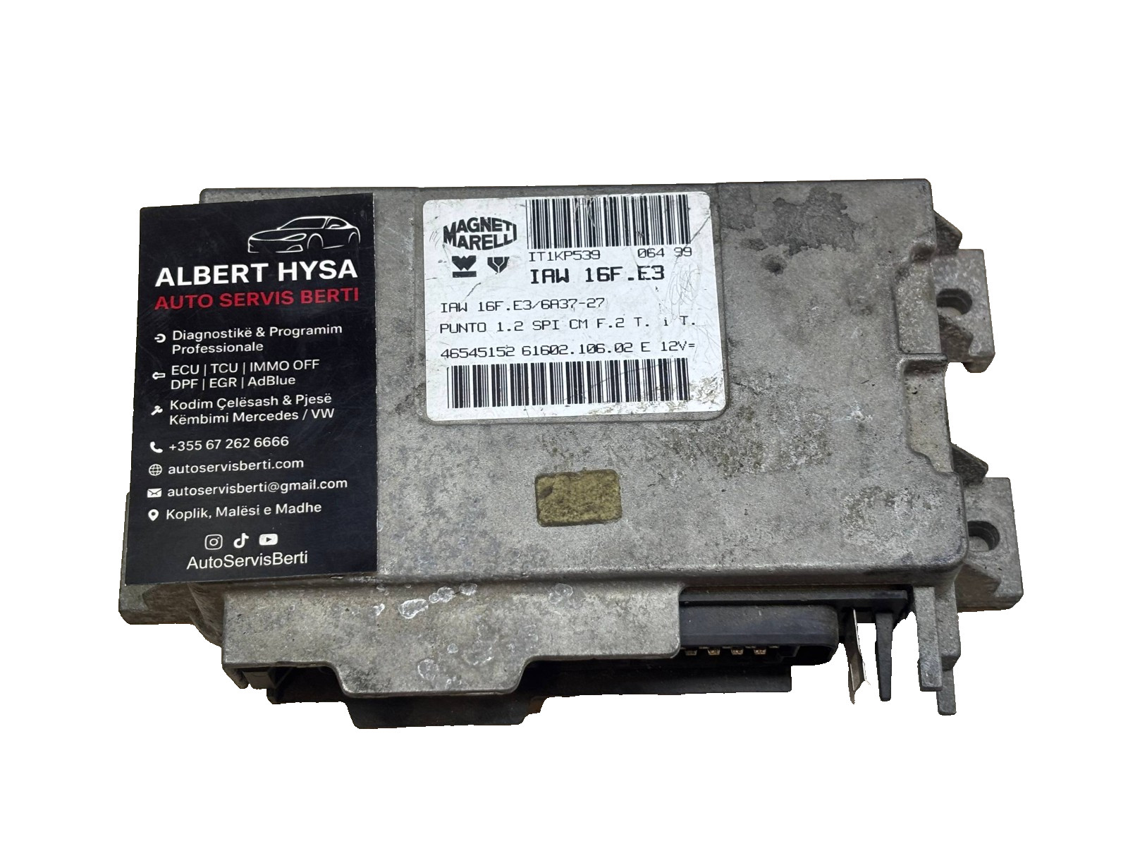 46545152 Magneti Marelli IAW 16F.E3 ECU Engine Control Unit 61602.106.02