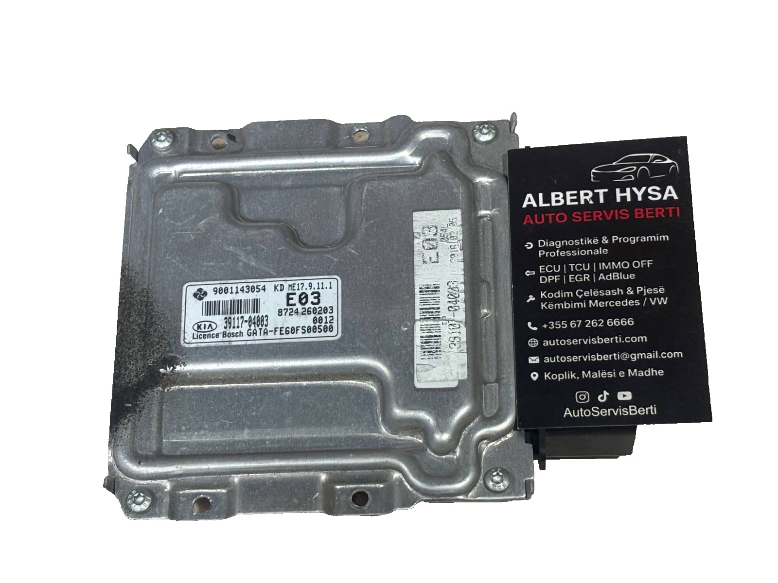 Bosch ECU ME17.9.11.1 39117-04003 Engine Control Module 9001143054 OEM