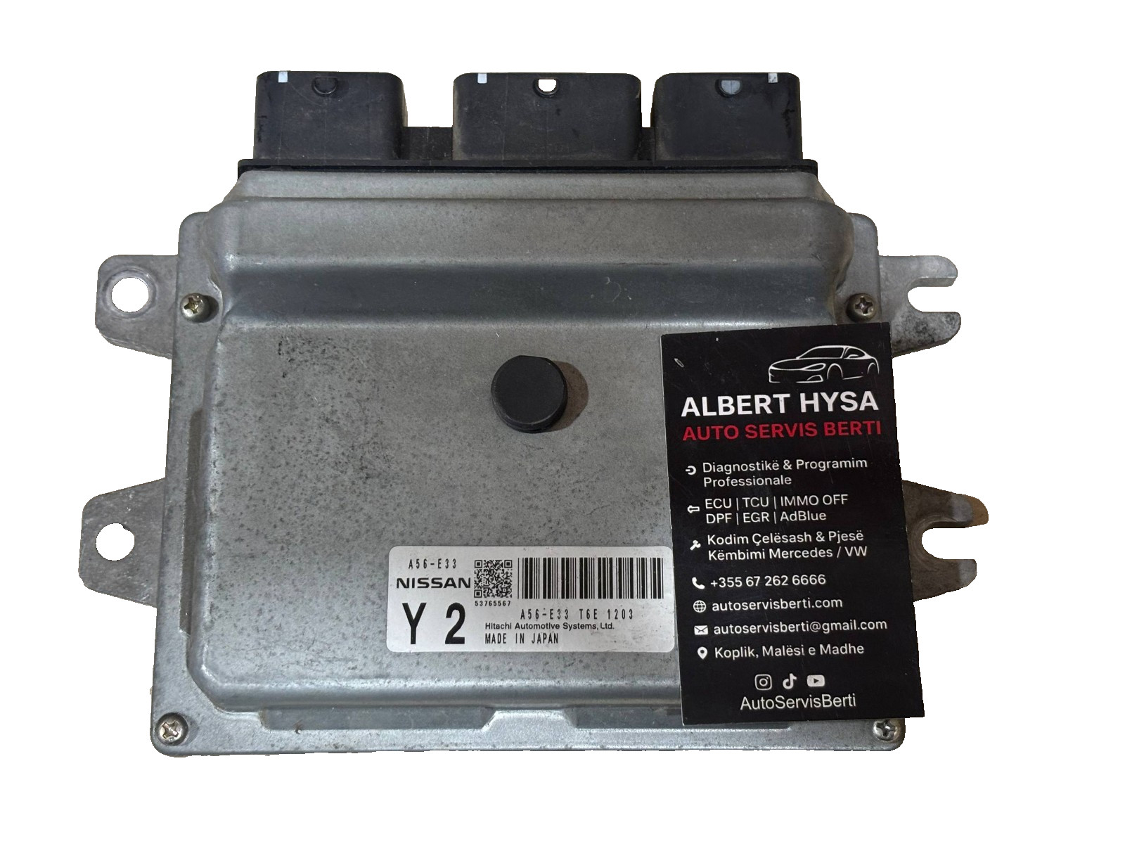 Nissan ECU A56-E33 T6E 1203 53765567 Engine Control Module