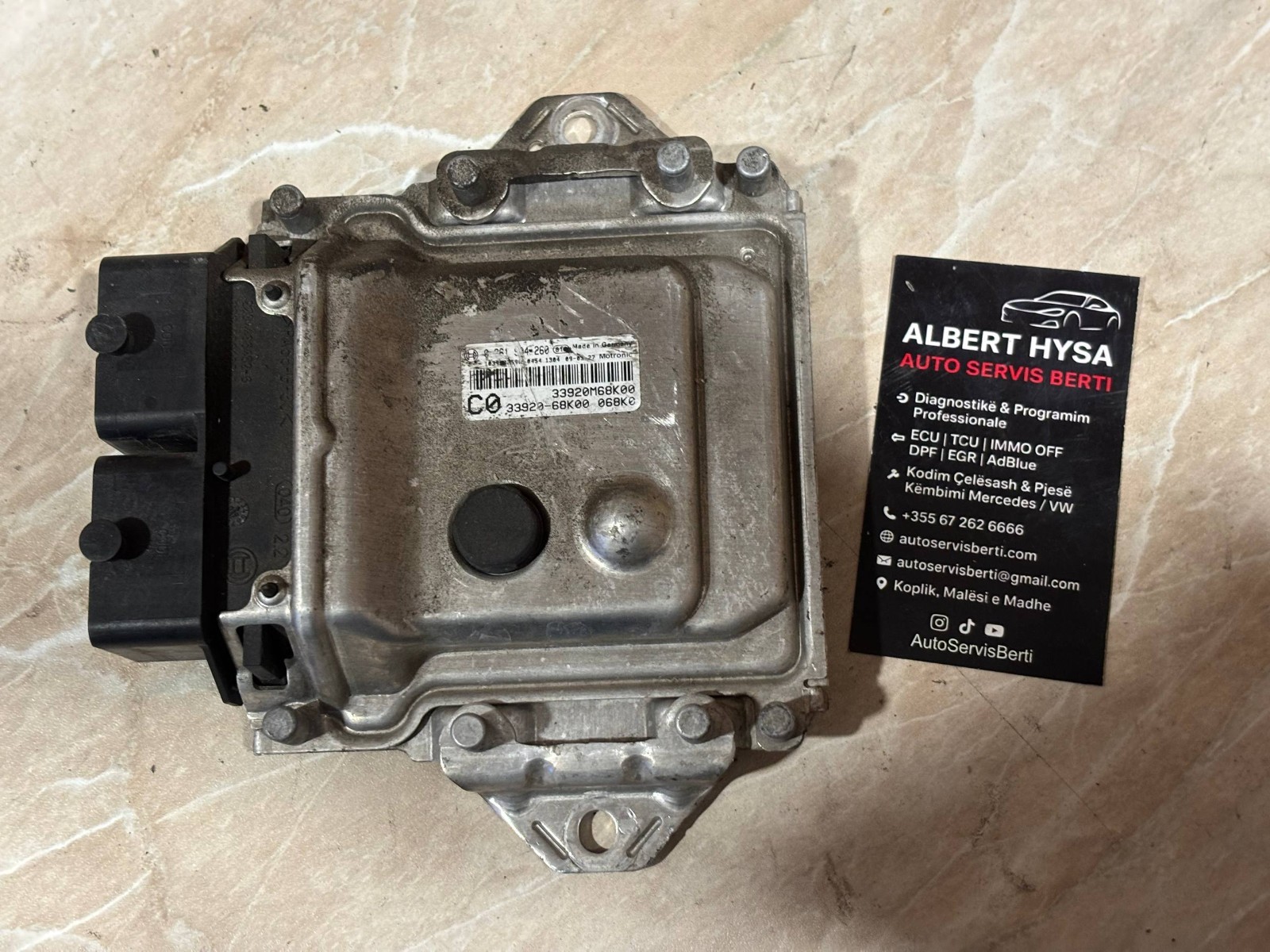 Bosch ECU 33920-68K00 K10B 0261904260 Engine Control Unit