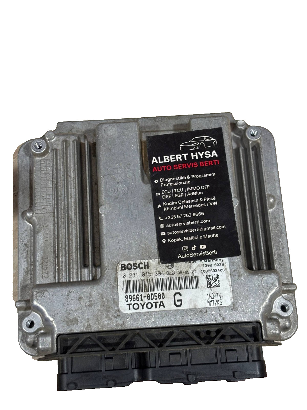 Bosch ECU 89661-0D500 0281015394 Toyota Engine Control Module