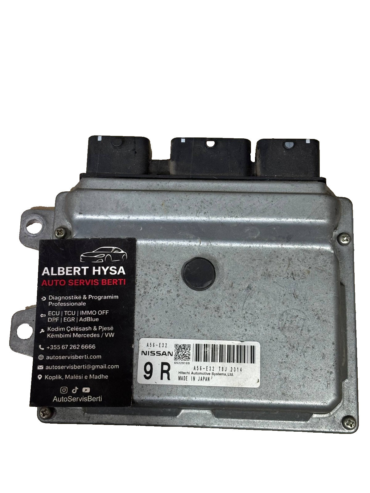 Nissan ECU A56-E32 T8J 2314 65229109 Engine Control Unit