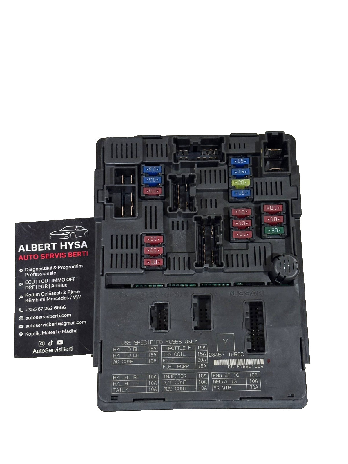 Nissan BCM Fuse Relay Box 284B7-1HR0C OEM