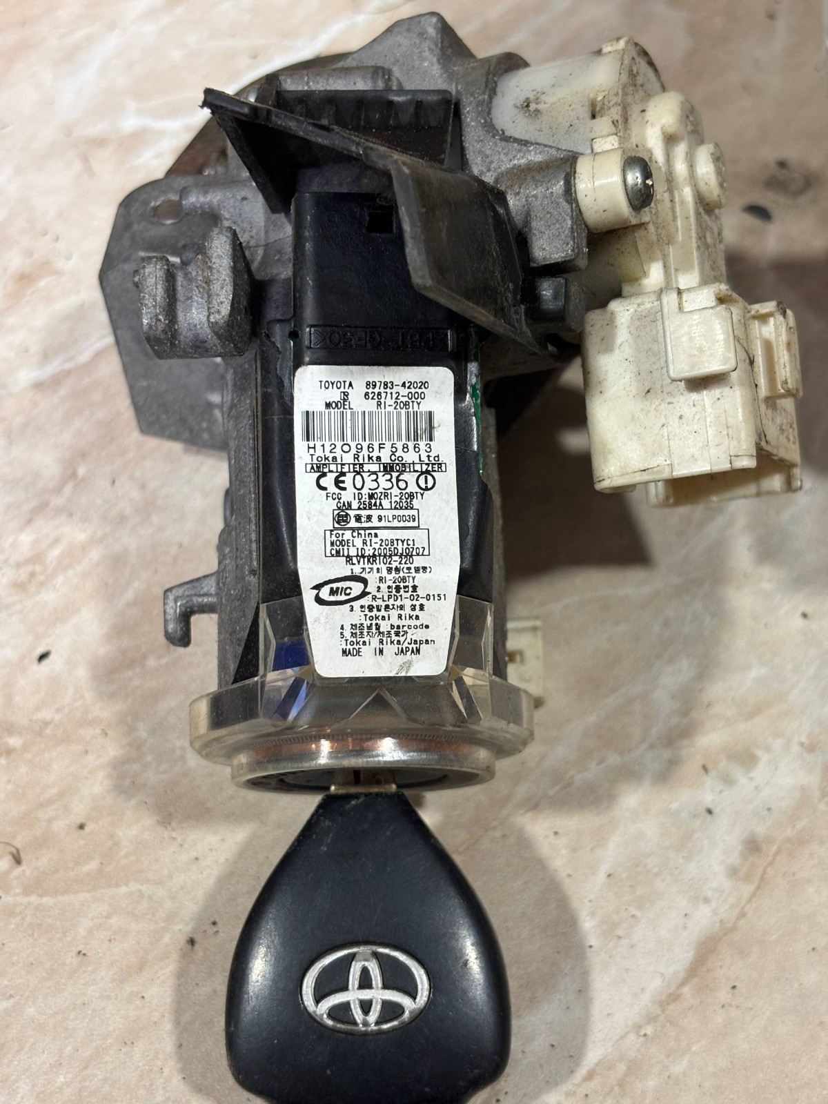 Toyota Immobilizer Module 89783-42020 626712-000 OEM