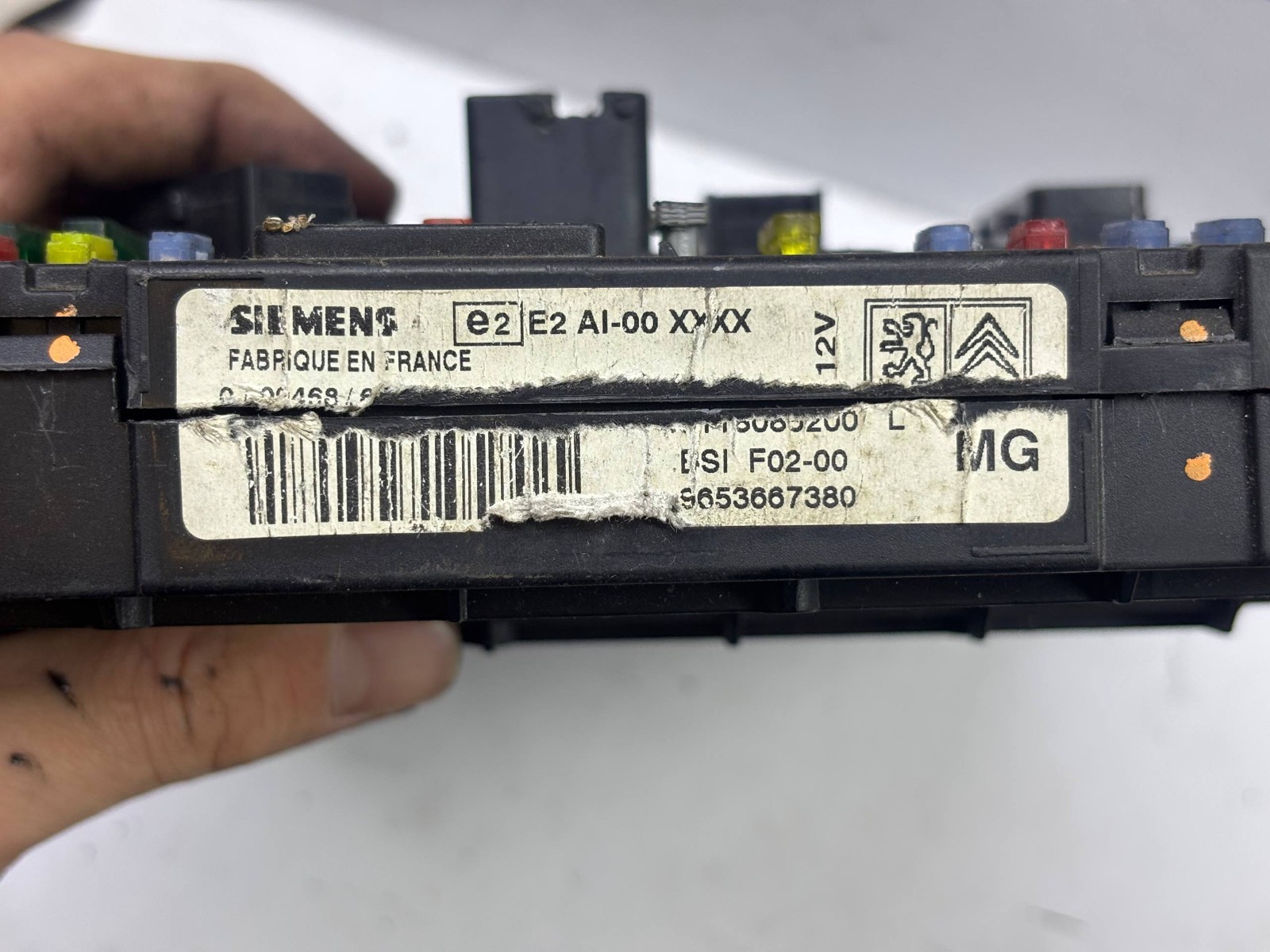 Peugeot Citroën BSI 9653667380 – Body Systems Interface Control Module