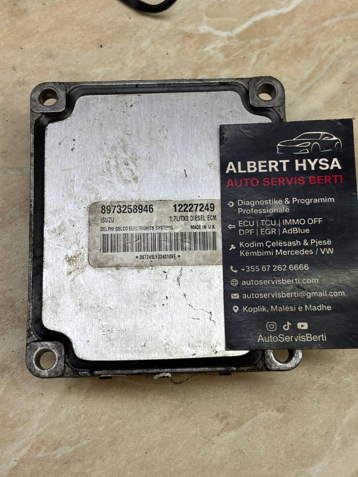 Delphi Engine ECU 12227249 8973258946 OEM
