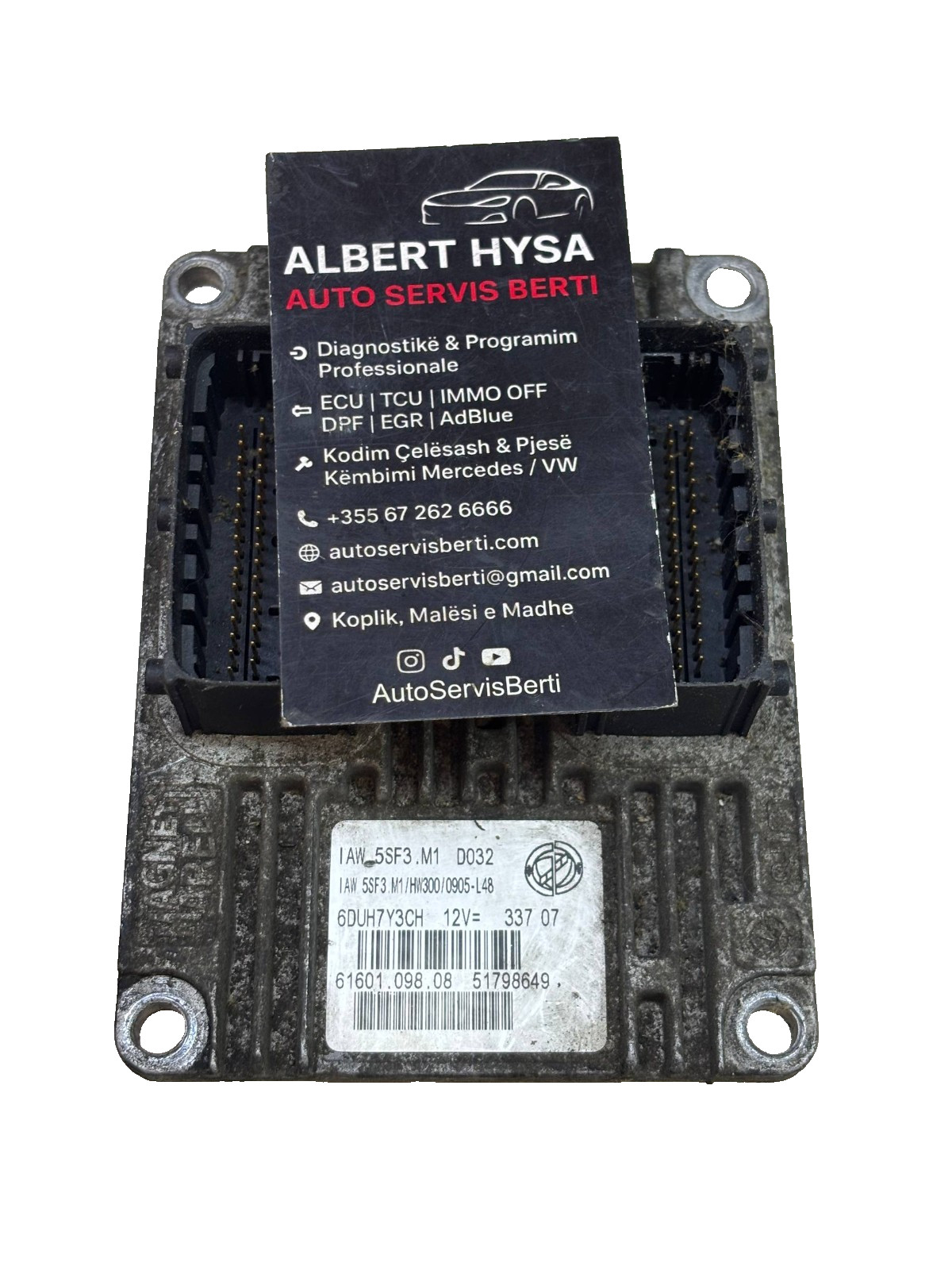 Magneti Marelli ECU 51798649 IAW 5SF3.M1 61601.098.08