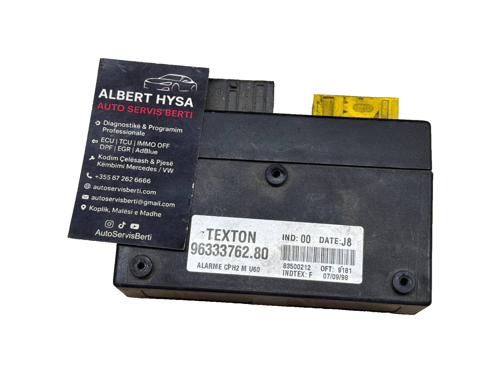 Texton Control Module 96333762.80 83500212