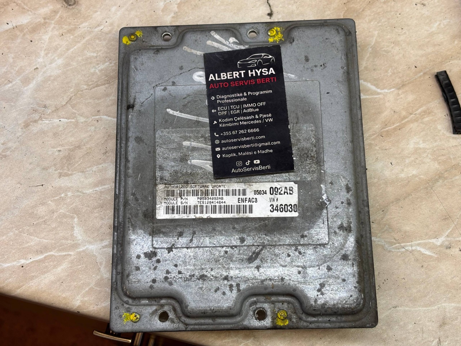 ENFAC3 Control Unit 346030 05034 - P05034092AB