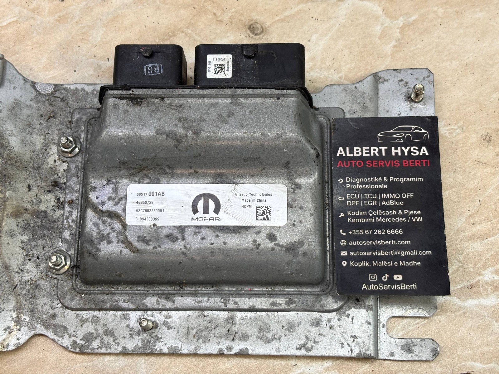 Mopar Control Module 46350729 68517001AB A2C7802230001