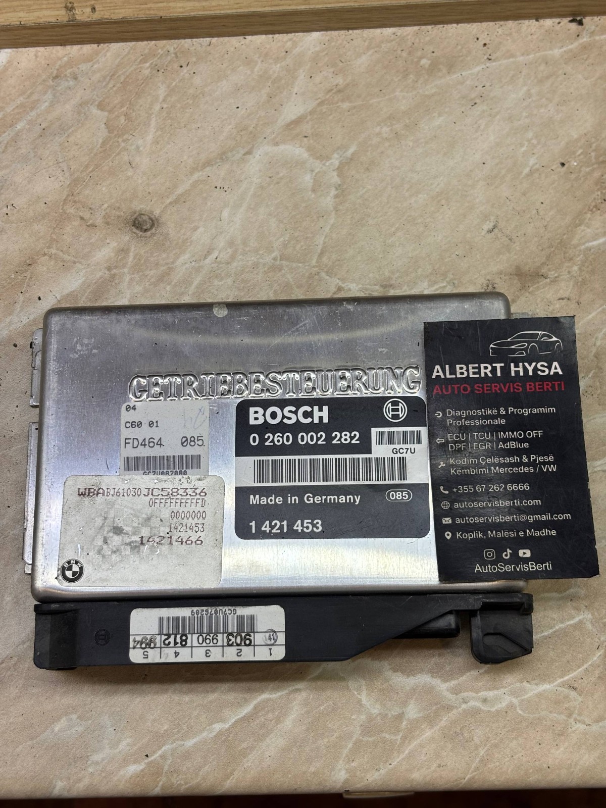 Bosch Parking Sensor Control Module 1421453 0260002282